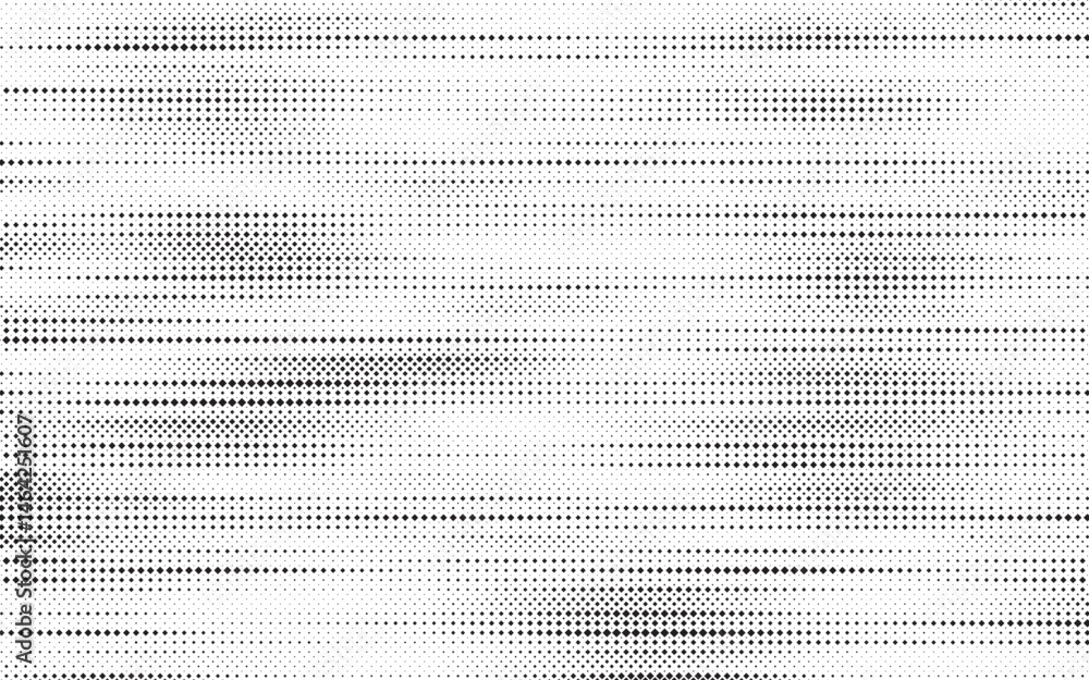 Poster Black and White Square Dots Background. Diagonal, oblique, slanting dots lines, stripes geometric vector pattern. Abstract halftone texture and background. Vector illustration.	