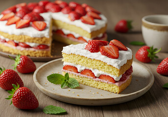 Strawberry Layer Cake