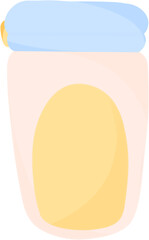 illustration skin care cream