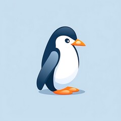 Obraz premium Cute Penguin Illustration.