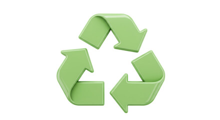 Obraz premium Isolated Recycle Icon