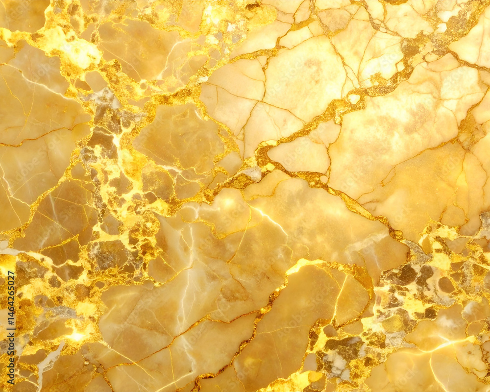 Poster close up view of a golden textured surface with intricate patterns