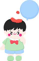 illustration cute kid