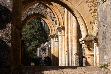 Orval Abbey in the province of Luxembourg, Belgium