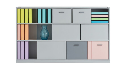 Isolated Colorful Shelves