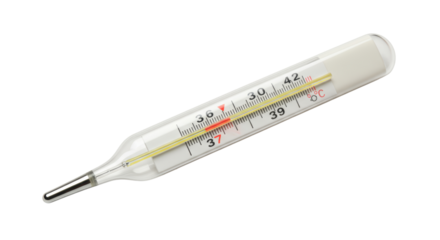 Isolated Thermometer