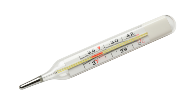 Isolated Thermometer
