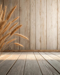 Painted Minimalist Background with Rustic 3D Design Aesthetic