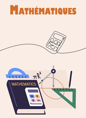 Matière scolaire Mathématiques rentrée des classes calcul