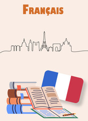 Matière scolaire français rentrée des classes