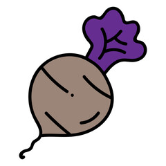 sweet potato vector illustrator 