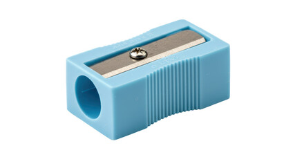 Isolated Blue Pencil Sharpener