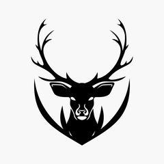 Deer logo vector template