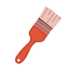 A wide brush for drawing