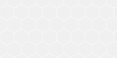 Honeycomb pattern with hexagon mesh. Texture bee comb grid. Flat vector illustration isolated on white background