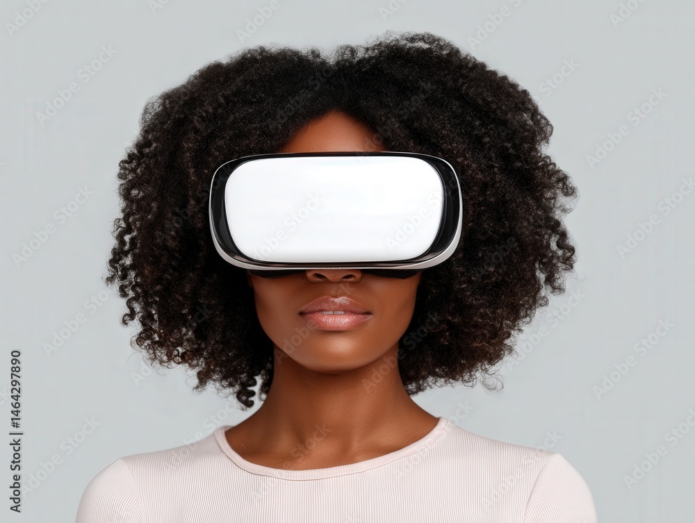 Poster immersed in a transformative virtual reality experience captivating digital exploration and innovati