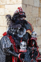 Disguised Couple - Annecy Venetian Carnival 2013
