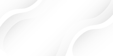 Modern white background with gradient color and artistic dynamic line decoration abstract simple modern design
