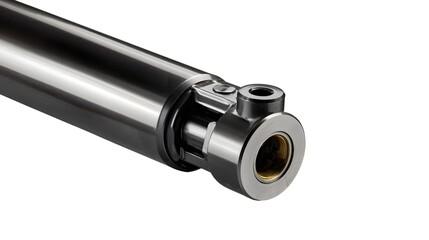 Optimize Machinery Performance with Hydraulic Piston Rod Slice: Front View Showcasing Robust Engineering and Precision