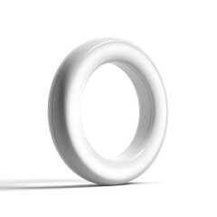 Elevate Content with Matte Paper White Ring Light: 3D Frosted Acrylic Design for Flawless Illumination