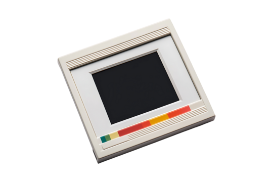 Empty Polaroid Photo Frame isolated on transparent background
