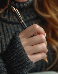 Handwriting in a Notebook