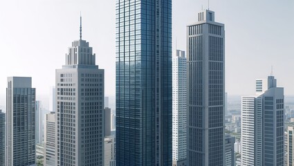 New York City's urban skyline features impressive skyscrapers and iconic architecture, alongside the towering buildings of downtown Chicago