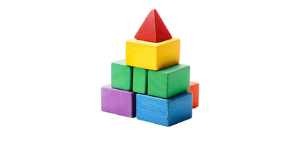 wooden building blocks