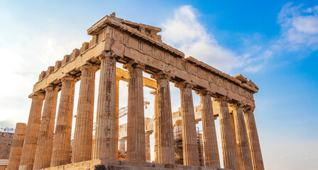 Fototapeta premium Acropolis of Athens ruins Parthenon Greeces capital Athens in Greece.