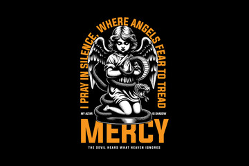 graphic tee design streetwear style modern scary tee design
