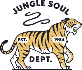 
Vintage summer holiday tropical graphic tee design
