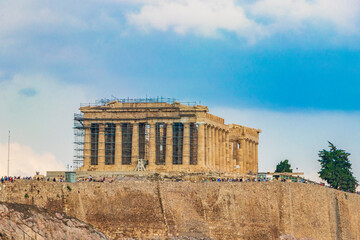 Fototapeta premium Acropolis of Athens ruins Parthenon Greeces capital Athens in Greece.
