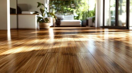 Transform your home with sustainable bamboo flooring, offering eco-friendly elegance and durability for modern interiors.