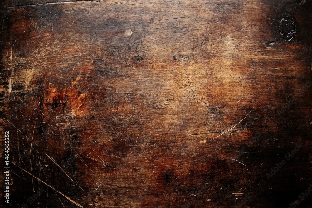 Poster an upclose view of a detailed wooden surface with grain patterns