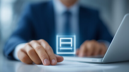 Professional Legal Office with Digital Legal Advice Interaction