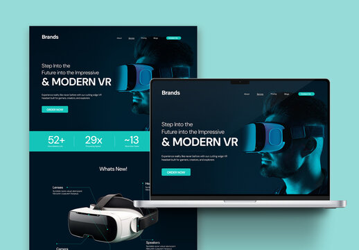 Modern Product Launce Website Lanidng Page Template