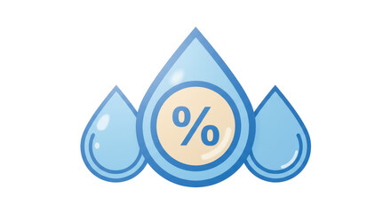 Isolated Humidity Symbol