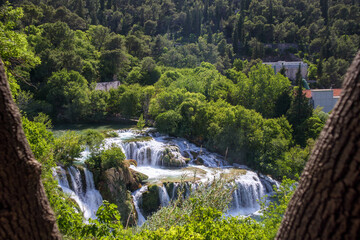 Majestic Krka Waterfalls in Croatia's Natural Beauty