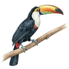 toucan isolated on white background