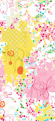 Most beautifull draw allover pattern in high resolution