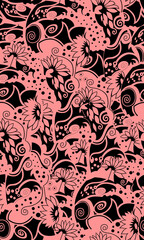 Most beautifull draw allover pattern in high resolution