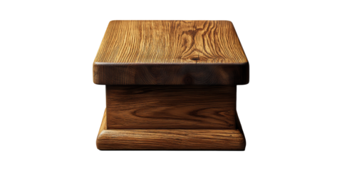 Wooden Sushi Cutting Board. Premium Kitchenware For Culinary Precision Isolated On Transparent Background
