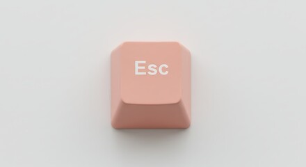 Escape Keycap on a Mechanical Keyboard