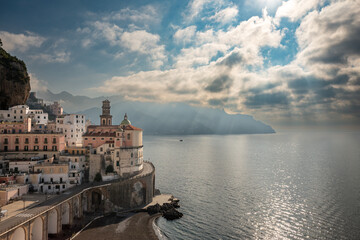 panorama of Amalfi Coast