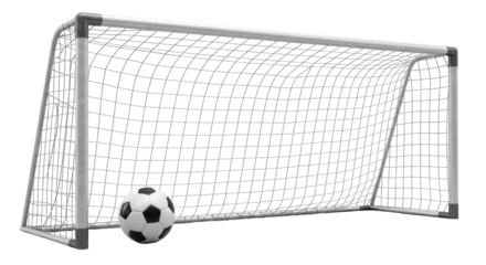 Isolated Soccer Goal