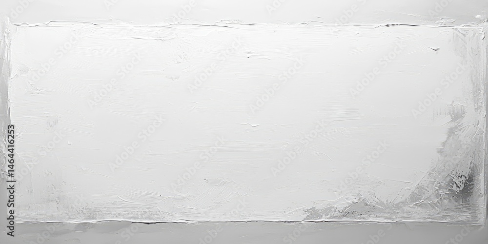 Poster abstract white canvas with texture and brush strokes ideal for background, art projects, and minimal
