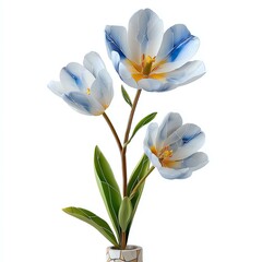 Fototapeta premium stained glass Stained glass flower arrangement