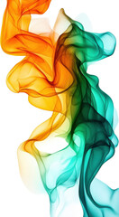 Fototapeta premium Abstract Colorful Smoke Flowing Art