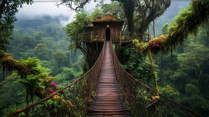 Nature-based travel destinations for eco-tourists.