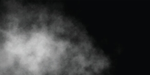 Faded Cloud and Fog Design in Gray and White Gradient

